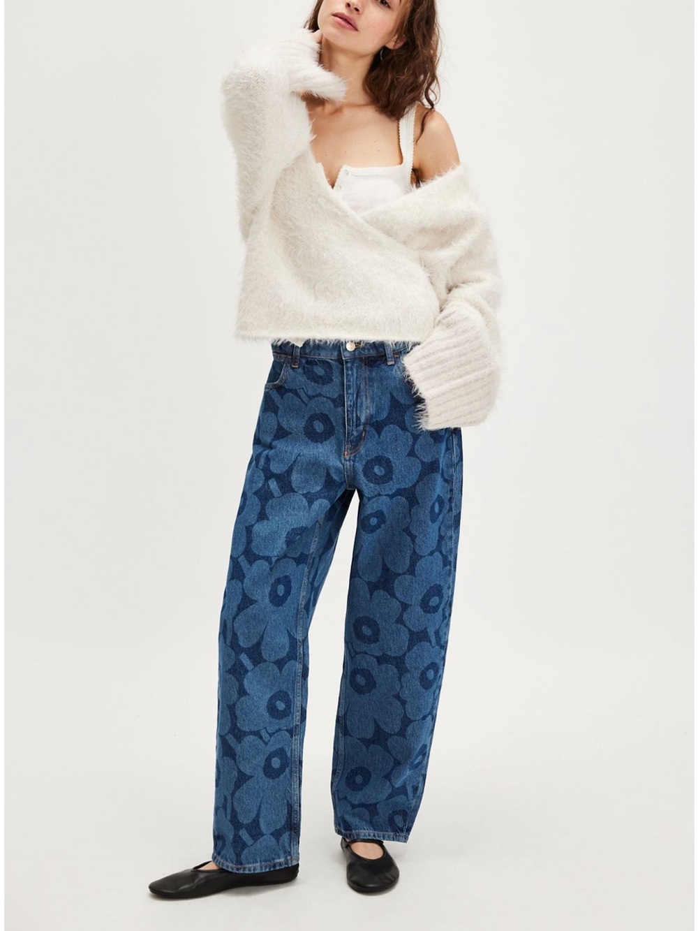 Marimekko Maridenim Barrel Unikko Jeans